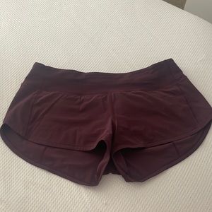 Women’s lululemon speed up low rise short 2.5”